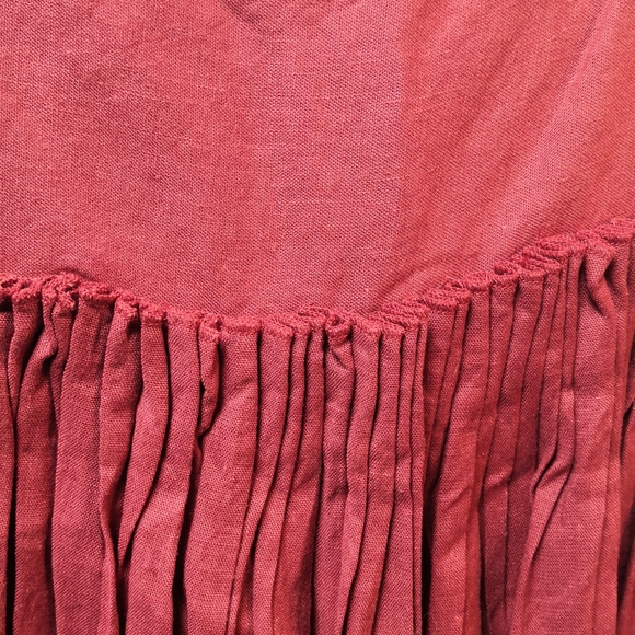 Oblique Creations Linen Dress, Sz 8 - Picture 11 of 14